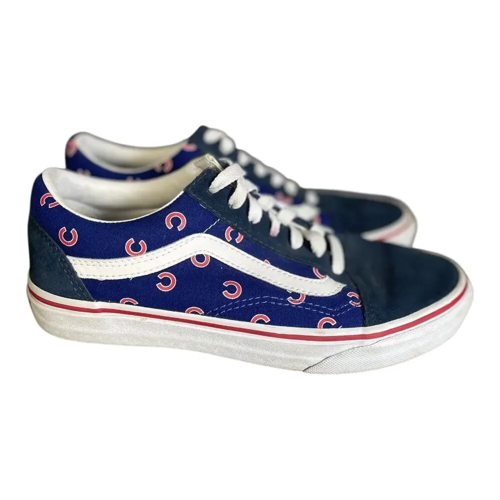 Vans Authentic MLB Chicago Cubs Women’s Sneakers Size-7.5 - Picture 4 of 9